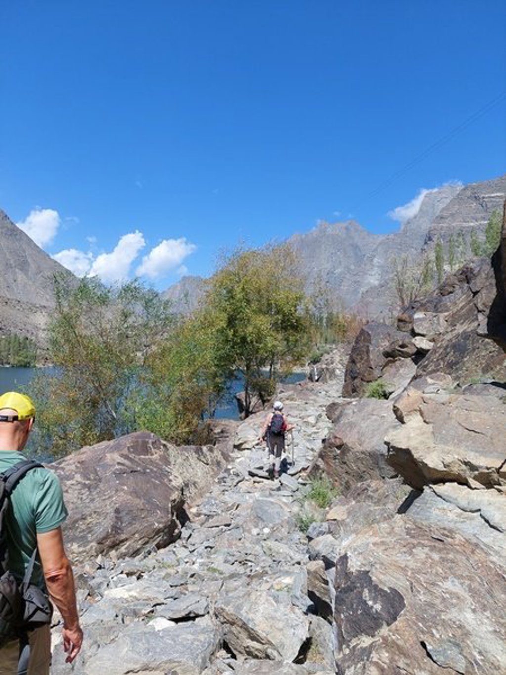 Berglandschap in Baltistan en Hunza tijdens groepsrondreis door Pakistan.