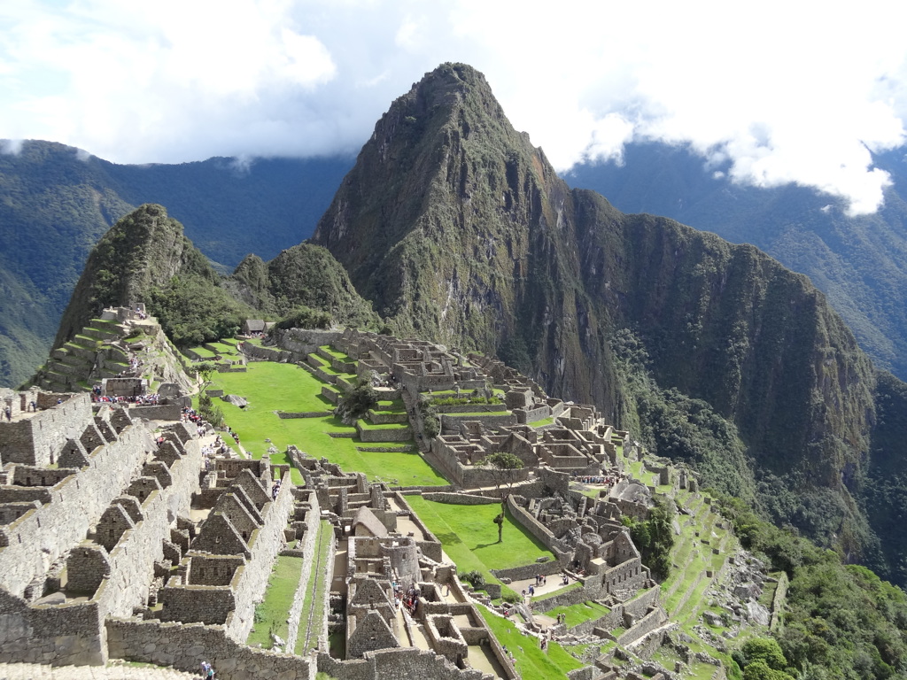 Machu Picchu in de Andes, highlight tijdens een groepsrondreis door Argentinië, Bolivia en Peru.