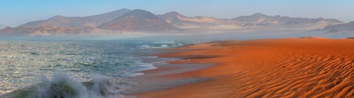 Namibië bezienswaardigheden coastline
