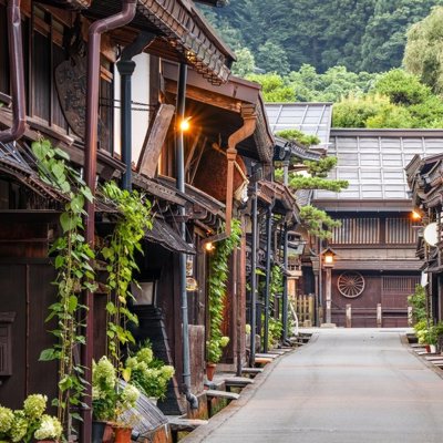 Traditionele Japanse tempel met pagodedak tussen bomen, onderdeel van een familiereis Japan.