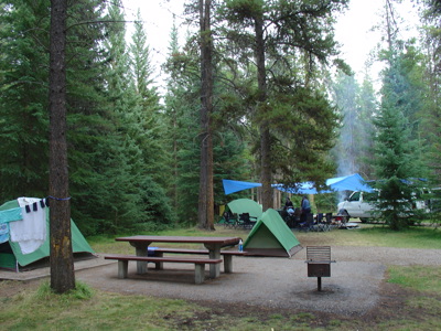 kamperen in Canada
