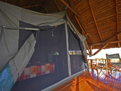 binnenkant tent